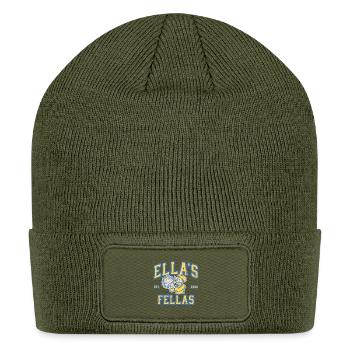 Ella's Fellas Mascot Cheer - Patch Beanie - olive - Front