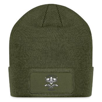 Mexican Heritage Bandidos Illustration - Patch Beanie - olive - Front