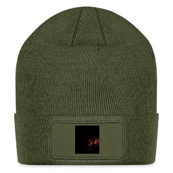 Night Ember in the Pines - Patch Beanie - olive - Front
