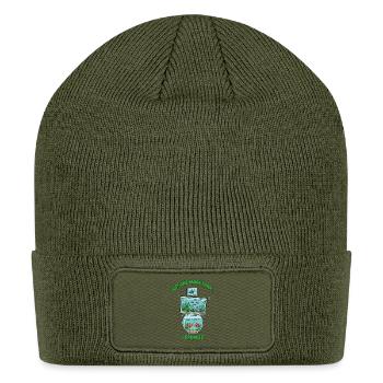 Just One More Tank - Patch Beanie - olive - Front