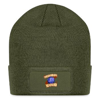 Guess Ill Die D20 Banner - Patch Beanie - olive - Front