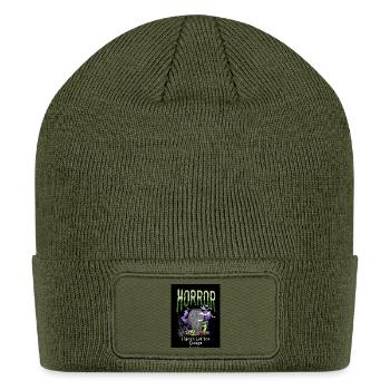 Horror Graveyard Escape - Patch Beanie - olive - Front