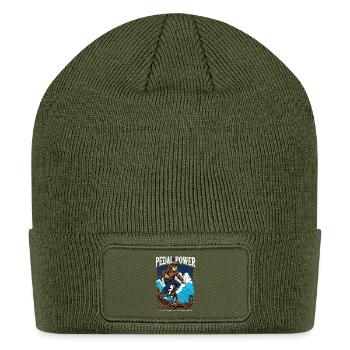 Pedal Power BMX Adventure Design - Patch Beanie - olive - Front