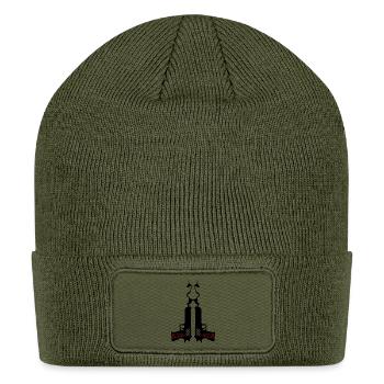 Smoking Guns – Desert Eagle Guns Smoking - Patch Beanie - olive - Front