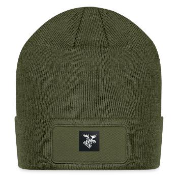 SPC original head - Patch Beanie - olive - Front