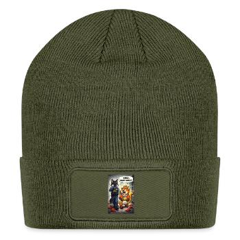 I'm Innocent - Patch Beanie - olive - Front