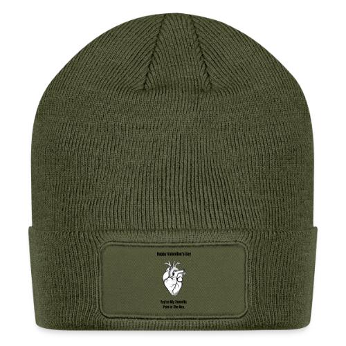 I'm Glad I Swiped Right T-Shirt | Funny Valentine - Patch Beanie