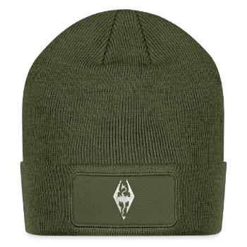 Dragonborn - Patch Beanie - olive - Front