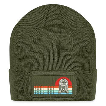 Jukebox Dance Sock Hop - Patch Beanie - olive - Front