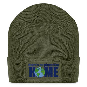 There’s no place like HOME - Patch Beanie - olive - Front