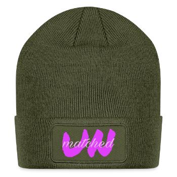Jumbo Unmatched Shewear - Patch Beanie - olive - Front