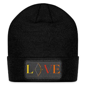 Love Archery - Patch Beanie - black - Front