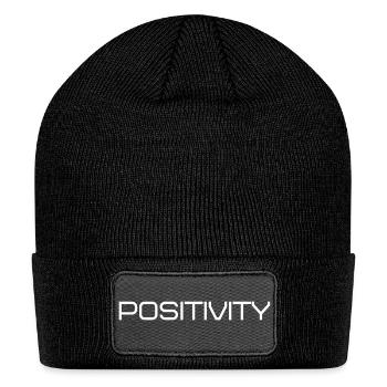 Positivity - Patch Beanie - black - Front
