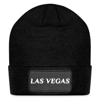 Las Vegas - Patch Beanie - black - Front