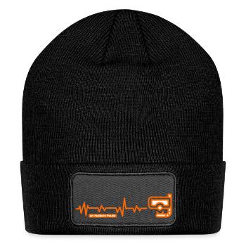 Passion Pulse : Scuba Diving - Patch Beanie - black - Front