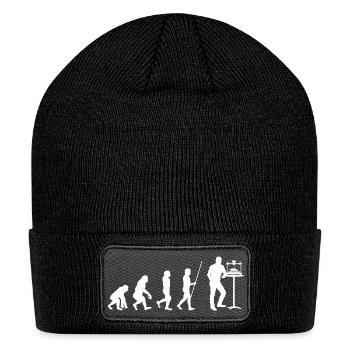 Evolution of 3D Printing - Patch Beanie - black - Front