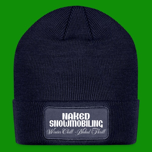 Naked Snowmobiling - Patch Beanie