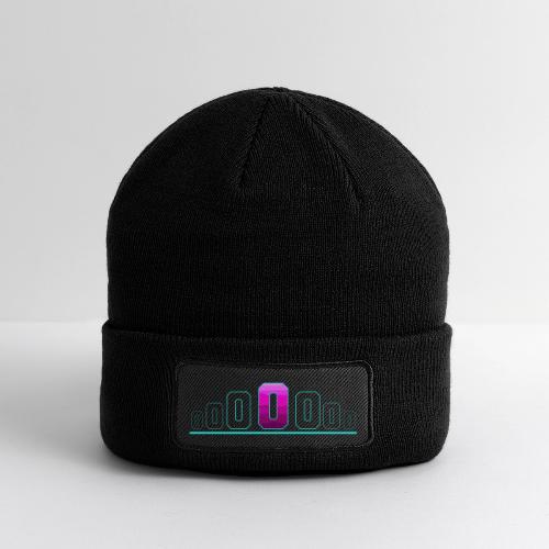 Letter O – Capital Varsity Alphabet Monogram - Patch Beanie