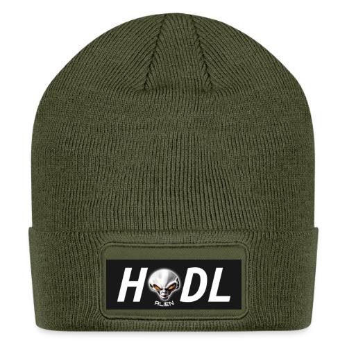 PulseChainBlackAlien Alien black 2 - Patch Beanie