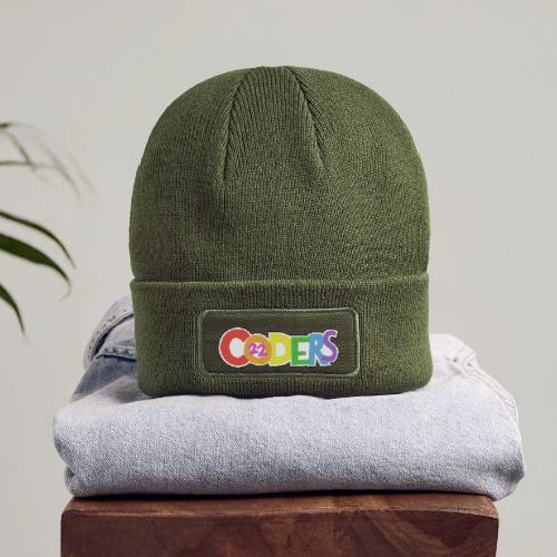 coders22 Logo - Patch Beanie