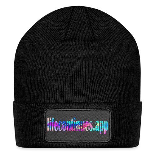 Lifecontinues.app1 - Patch Beanie