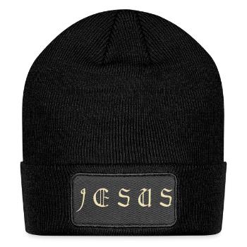 Jesus - Patch Beanie - black - Front
