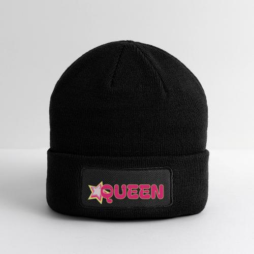 queen high resolution logo transparent 1 - Patch Beanie