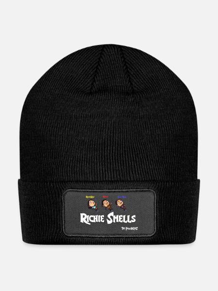 Richie smells - The PhasBOYS - Patch Beanie - black