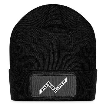 Step Aside I'll Fix It for Fixing Repairman Repair - Patch Beanie - black - Front