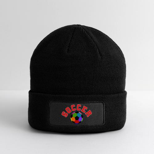 Soccer: Colorful Kick - Patch Beanie