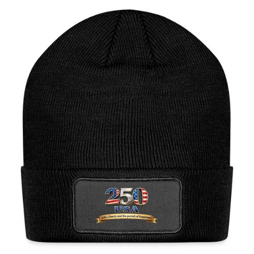 250 USA Liberty Banner - Patch Beanie