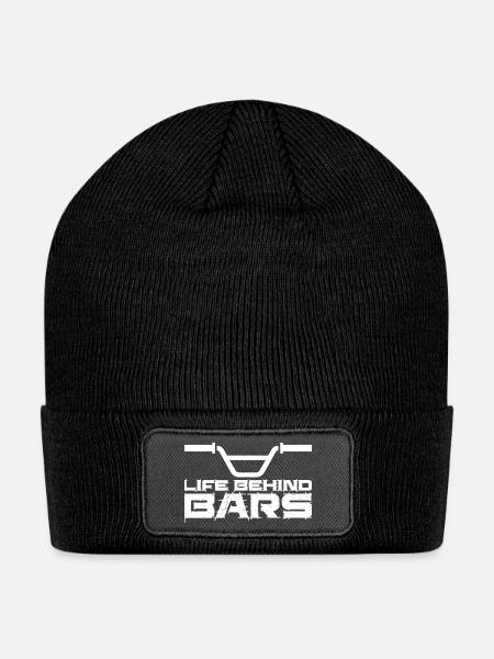 Life Behind Bars Cart Tee - Patch Beanie - black