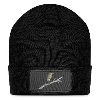 Green Heron - Patch Beanie - black - Front