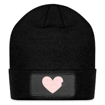 make with love - Patch Beanie - black - Front