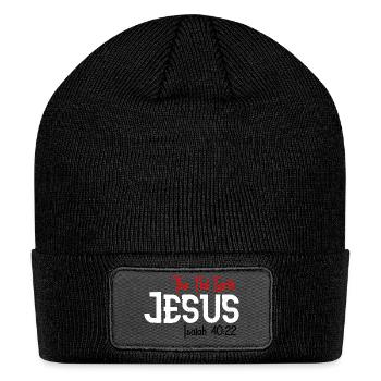 Jesus FE 2 - Patch Beanie - black - Front