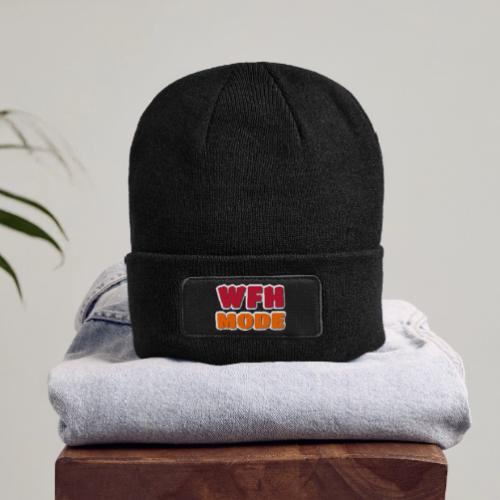 WFH Mode Remote Work Lifestyle Design - Patch Beanie