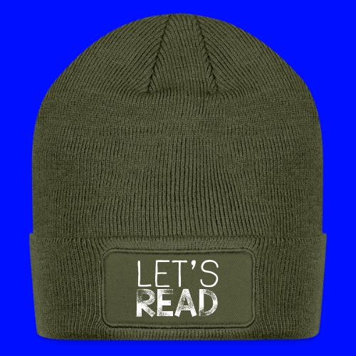 Let's Read Teacher Pillow Classroom Library Pillow - Patch Beanie
