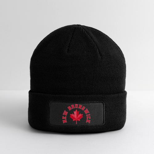 New Brunswick with maple leaf - Patch Beanie