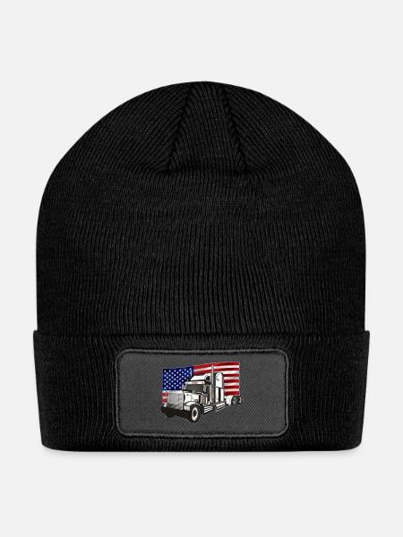 American Truck - Patch Beanie - black