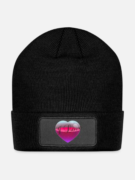 Zoya - Patch Beanie - black