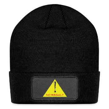 No Result - Patch Beanie - black - Front