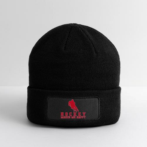 Hockey makes me happy - Patch Beanie