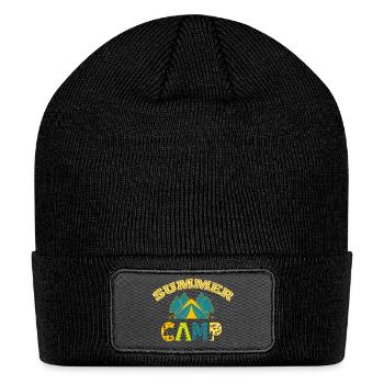 Summer Camp - Patch Beanie - black - Front