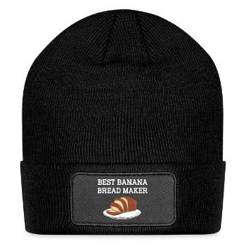 Banana Bread Maker - Patch Beanie - black - Front