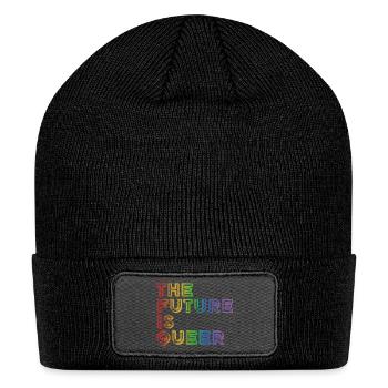 The Future Is Queer - Patch Beanie - black - Front