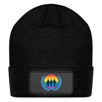 UN2lgbt - Patch Beanie - black - Front