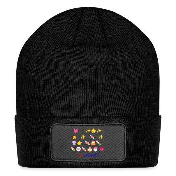 So sweet Best Design - Patch Beanie - black - Front
