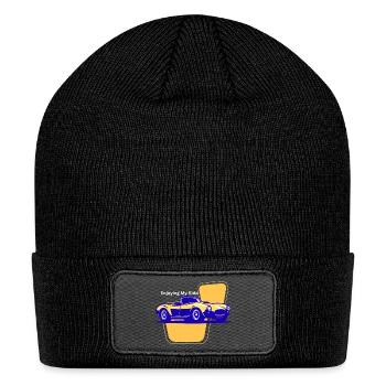 Enjoying_My_Ride - Patch Beanie - black - Front