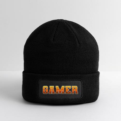 Gamer Varsity Gradient Design for Apparel - Patch Beanie