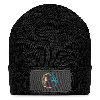 Midnight Scholar Aura - Patch Beanie - black - Front